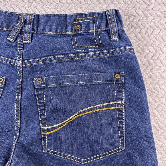 Y2K Vintage PJ Mark Jeans Wide Straight Leg 32 X 32 Embroidered- EUC - Picture 10 of 15